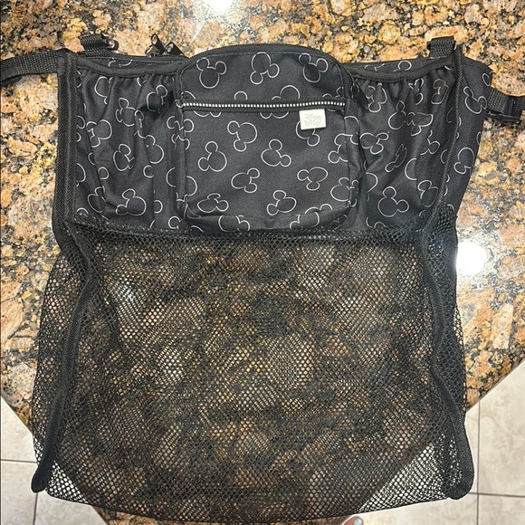 Disney Handbags - Black Disney Mesh stroller Bag